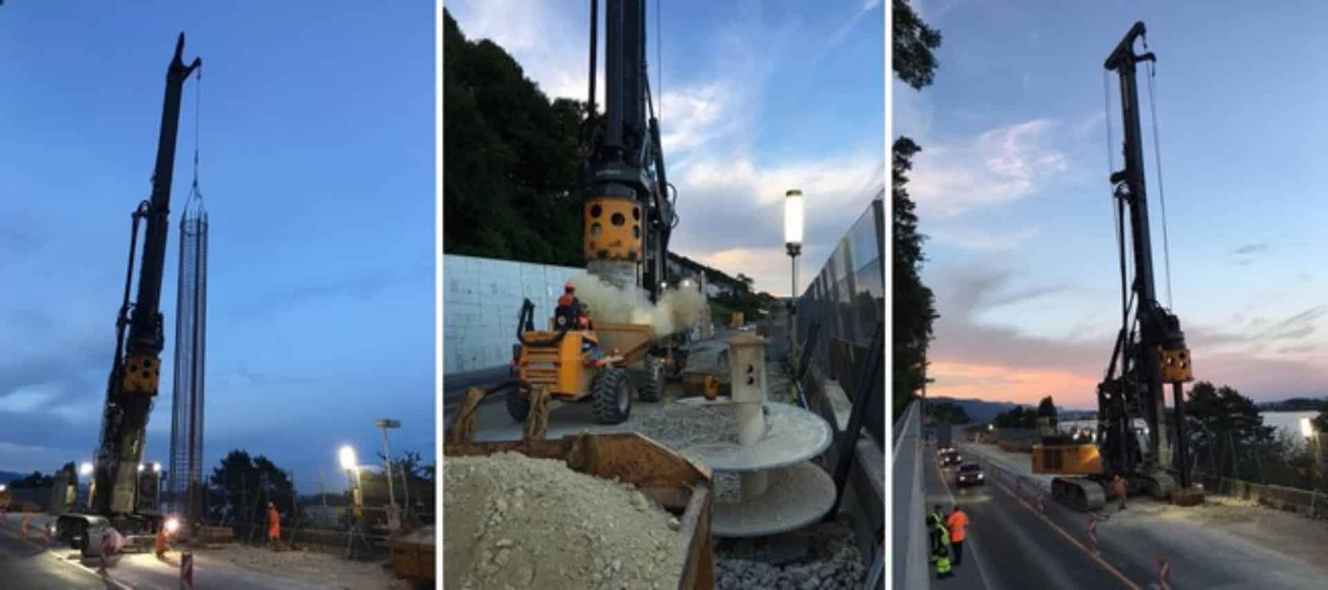 Image - Travaux très spéciaux pour le renforcement d’un mur sur la N05